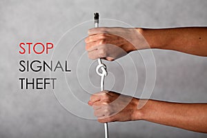 Stop signal theft