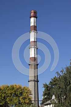 Stop a smoke stack. Let`s make our world cleanest