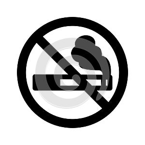 Stop Smoking Isolated Vector icon which can easily modify or edit
