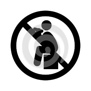 Stop Smoking Isolated Vector icon which can easily modify or edit