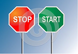 Stop and start