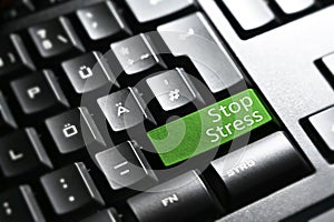 Stop Stress, Keyboard button enter symbol