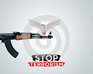 Stop Terrorism. Anti  Terrorism Day