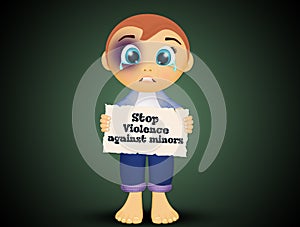 Stop violence against minors