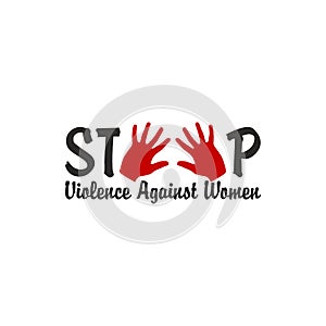 Stop Violence Against Women Poster.Stop Rape.Stop violence against womens And Girls.
