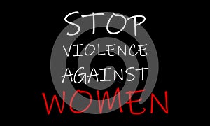 Stop Violence Against Women Poster.Stop Rape.Stop violence against womens And Girls.