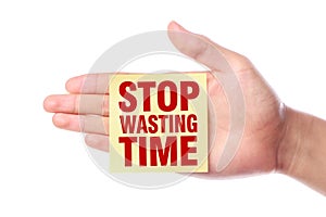 Stop Wasting Time photo