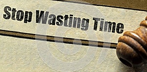 Stop Wasting Time words the chapter heading title at the start of page NewYou, Goal, Resolution, health, Love, and Business