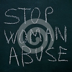 Stop woman abuse photo