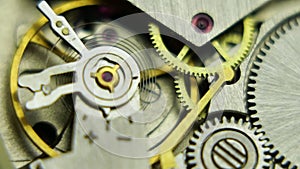 Stopwatch Clock Gears steel Mechanism
