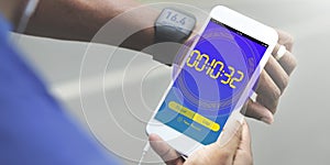 Stopwatch Clock Time Countdown Graphic Words