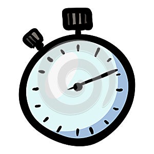 Stopwatch - Hand Drawn Doodle Icon