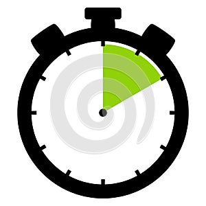 Stopwatch Icon: 10 Minutes 10 Seconds or 2 hours photo
