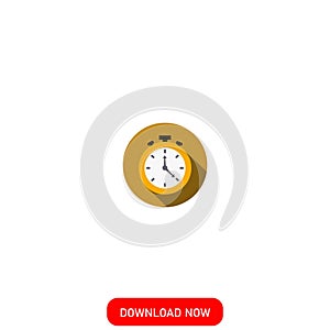stopwatch icon. trendy icon for websites, mobile apps and uiux. isolated white background