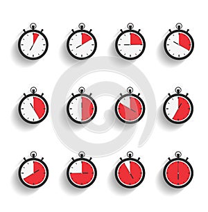 Stopwatch Icons