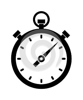 Stopwatch timer clock icon