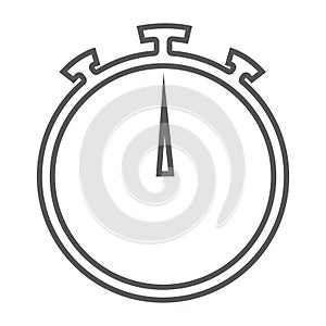 Stopwatch. Vector illustration decorative design