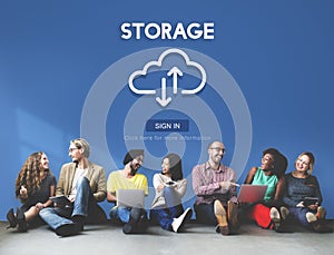 Storage Big Data Backup Computing Information Concept