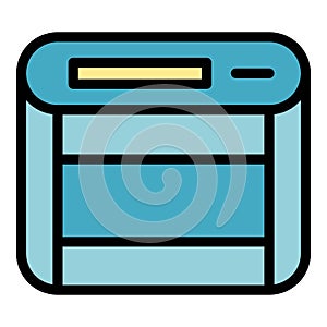 Storage conector icon vector flat