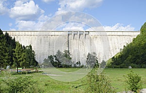 Storage dam - Bicaz - Romania