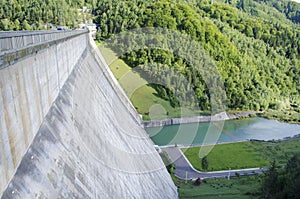 Storage dam - Bicaz - Romania photo