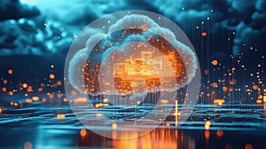 storage exploding cloud computing hub