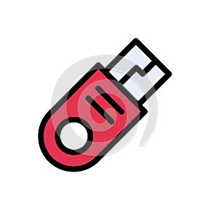 Storage vector line colour icon