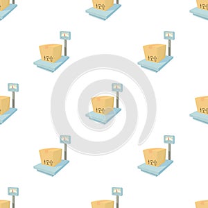Storage scales pattern seamless vector
