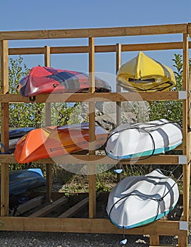 Storage for small boats in Canada