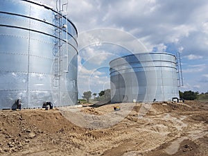 Water tank metallic tank storage tank