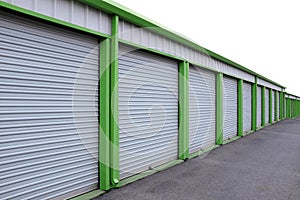 Storage Units with Sliding Doors