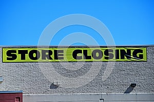 Store closing out of businnes