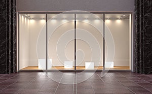 Store display in moll