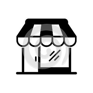 Store icon vector design template basic RGB