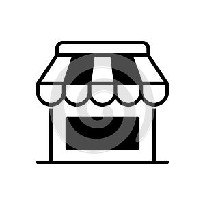 Store icon vector design template basic RGB