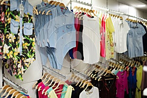 Store with shirts