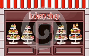 Store of sweets and bakery.