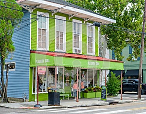 Storefront of Fleurty Girl Boutique in New Orleans