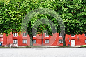 The storehouse in Kastellet, Copenhagen.