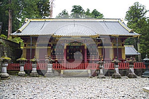 Storehouse at Tosho gu shrine at Nikko, Japan