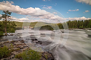 Storforsen, biggest European rapids, Sweden