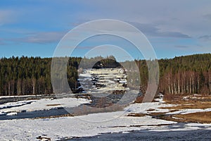 Storforsen in Norrbotten