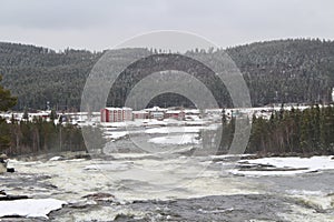 Storforsen in Norrbotten