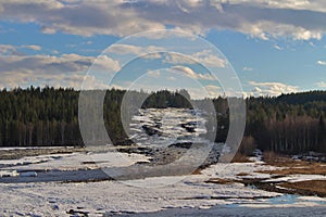 Storforsen in Norrbotten photo