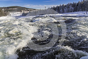 Storforsens Naturreservat,.very important river rapids