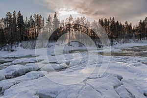 Storforsens Naturreservat,.very important river rapids