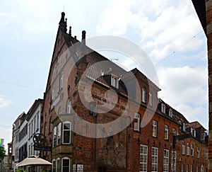 Historical Buildings in the Old Town of Oldenburg, Lower Saxony photo