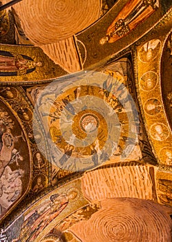 Stories of Jesus on Chora Church Ceiling