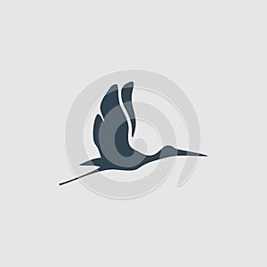 The storks monogram design logo inspiration