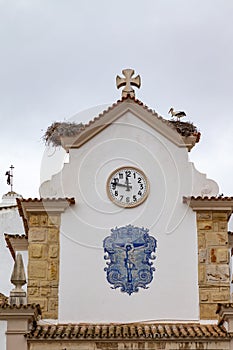 Storks nest in Olhao